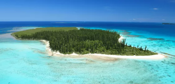 Ile des pins îlot plage lagon