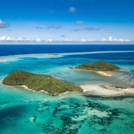 Petites îles autour de Wallis Wallis Ilôts Mer Océan Ciel Paysage