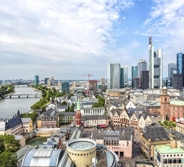 Ville d'Allemagne Allemagne centre ville Building Fleuve