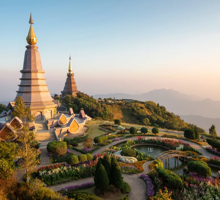 Jardin Royal Thaïlande Doi Inthanon Chiang Mai