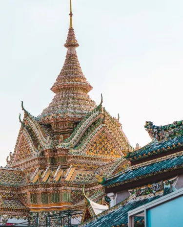 Temple Bangkok Toiture Art Tradition