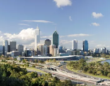 Perth vue panoramique
