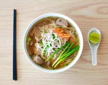 Spécialité d'Hanoi Soupe pho - Hanoi